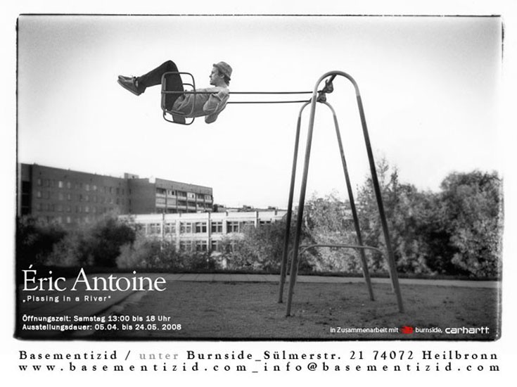 Éric Antoine photo Pissing in a River Heilbronn