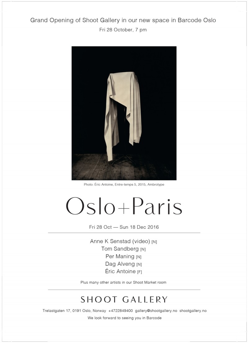 Eric Antoine photo Oslo+Paris (solo) Oslo