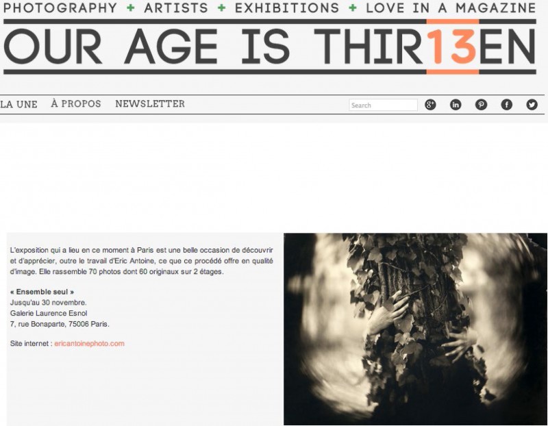 Éric Antoine photo Our age is thirteen 2013-ourageisthir13en-3